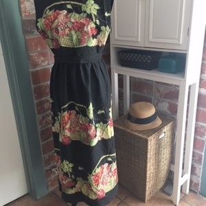 April Cornell Vintage Tea-Length Chef's Apron/Dres